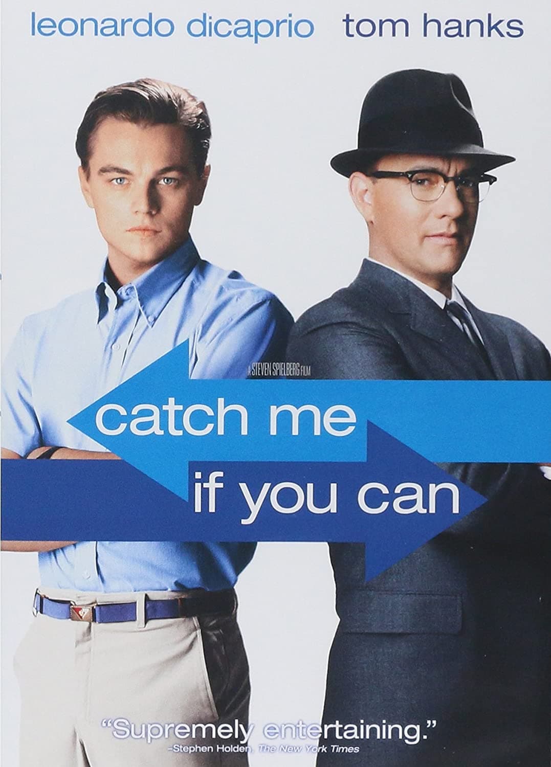 The media cover for “Catch Me If You Can” by Steven Spielberg