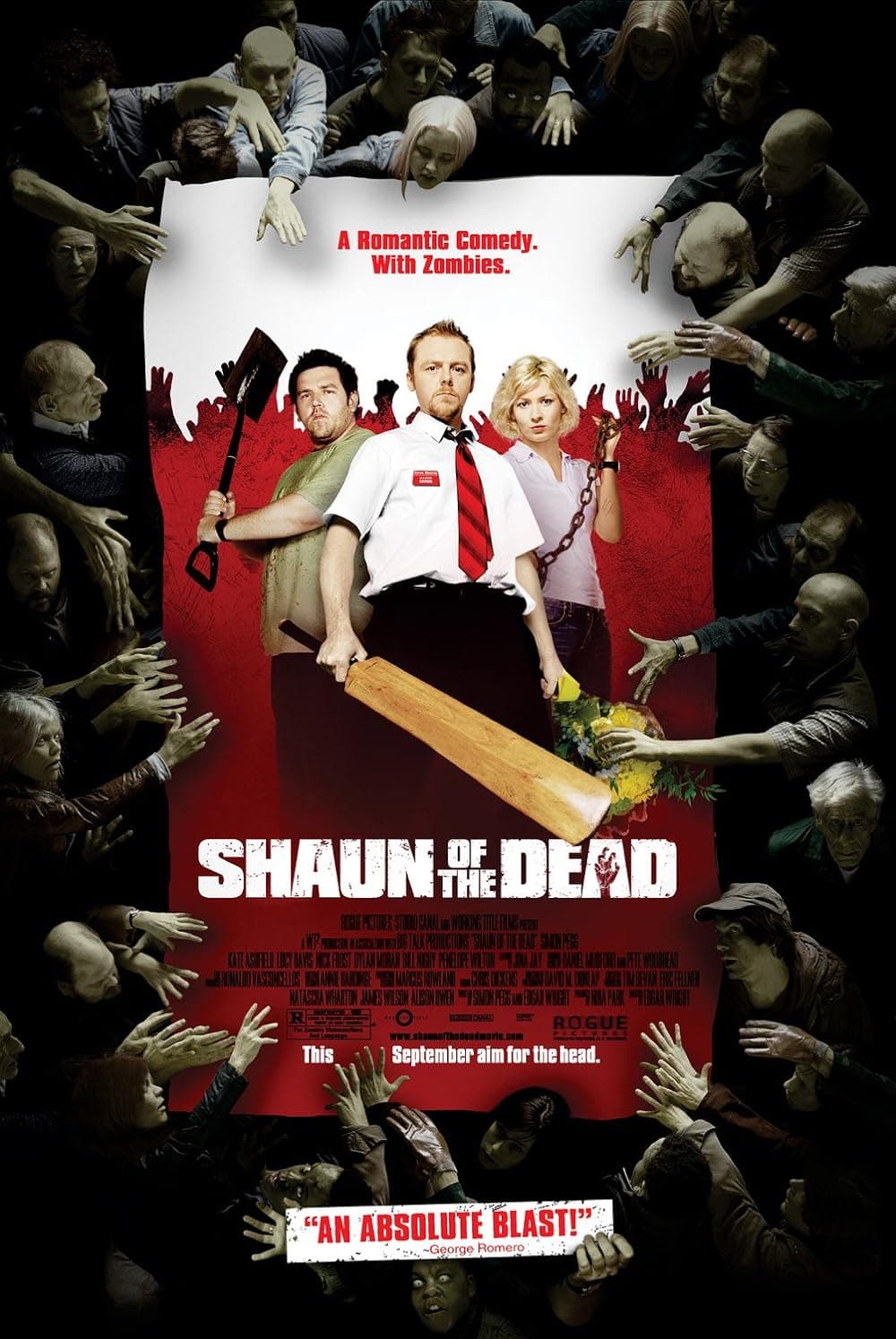 The media cover for “Shaun of the Dead” by Edgar Wright